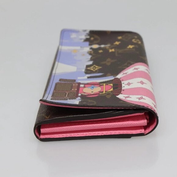 LOUIS VUITTON Monogram Vivienne Portefeuille Sarah Wallet M68491 LV Auth 141194M - Picture 6 of 16